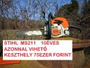 STIHL MS 211 C benzines láncfűrész azonnal vihető Keszthely
