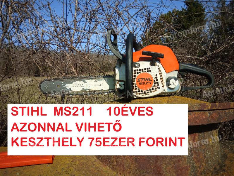 STIHL MS 211 C benzines láncfűrész azonnal vihető Keszthely