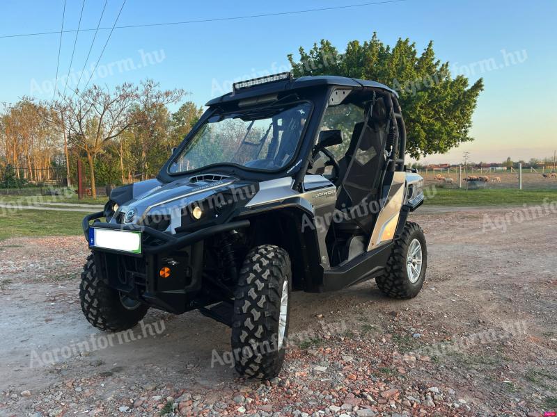 Can-Am Commander 1000X Limited NAVI,  FOX FUTÓMŰ,  VONÓHOROG! CSÖRLŐ