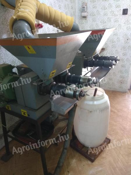 Olajsajtoló kisüzem, teljes rendszer gyártósor eladó.