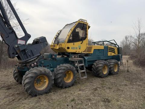 HSM 407H erdészeti favágo gép