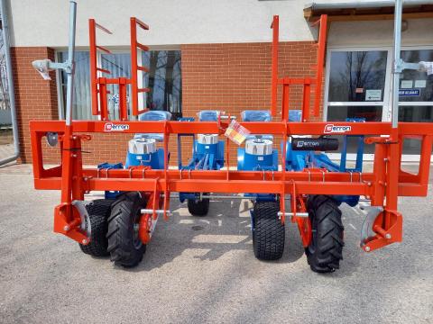 Ferrari F-MAX 4 soros palántázógép tandem változat,  25 cm-es sortávolságtól,  KÉSZLETRŐL!!!