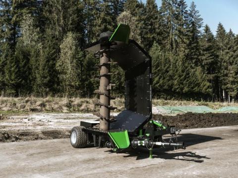 OMS CT-P 3.0 vontatott komposztforgató