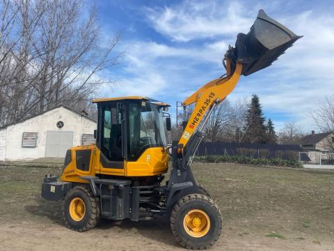 Sherpa 35-15 újszerű, műszakis homlokrakodó