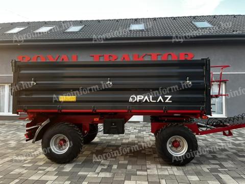 Palaz 6T kéttengelyes pótkocsi - kedvező áron - csak a Royal Traktornál