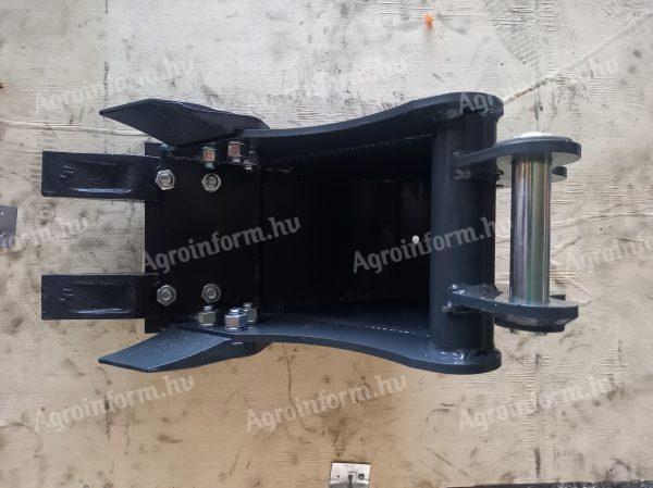 KAN25 kábelárok kanál árokásó géphez, minikotróhoz, 25 cm