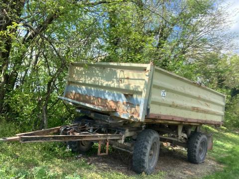 Hw60 gabonás pótkocsi