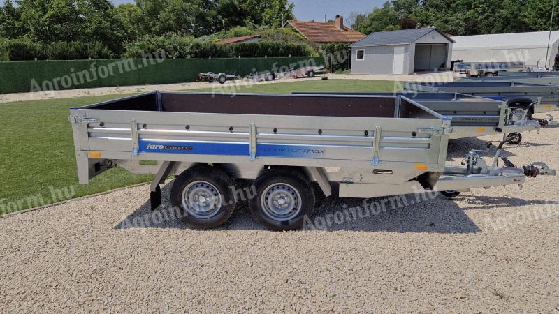 Új SEBAL - Magicus Max (300x160cm - 2000kg) alsókerekes utánfutó akciósan bruttó 1.519.000 Ft