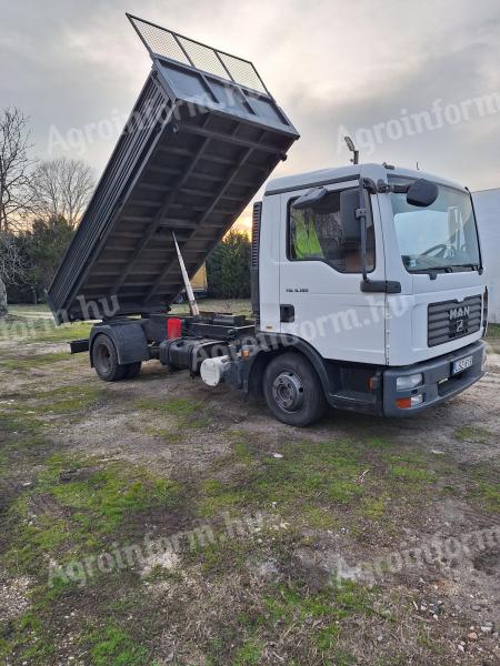 Billencs 7,5 t MAN TGL diffizárral, klímával eladó