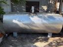 2500 L fekvő inox tartály eladó
