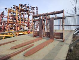 Raklapvilla 4 tonna teherbírású Faresin adaptációval