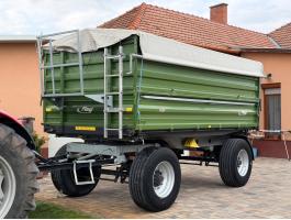 Fliegl DK 140 (14 t) kéttengelyes három oldalra billentő pótkocsi ÚJszerű