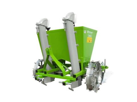 Új BOMET Gemini kétsoros burgonyaültető,  10-15 cm munkamélységgel