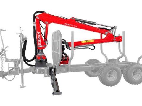 Új KRPAN GD K erdészeti daruk 6,6-9 m munkaszélességgel