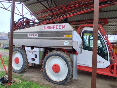 UNIGREEN URAGANO 3000 önjáró permetező