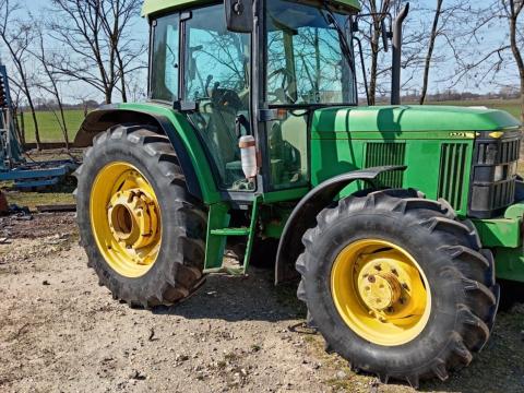 John Deere 6310 – 9500 üó – Új gumik – Áfás