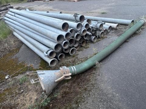 Öntözőcső 160-as