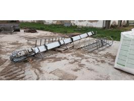 Garat rédler, szögkonvejor, gabona felhordó elevátor