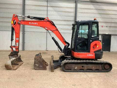 Kubota U 55-4 / 2019 / 2.242 üzemóra / Lízing 20%-tól