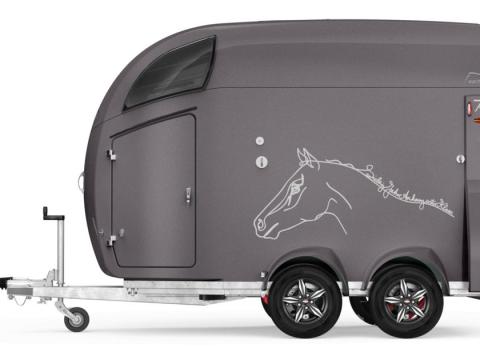 Új limitált szériás - Böckmann Master - 2 lovas lószállító utánfutó akciósan bruttó 5.990.000 Ft