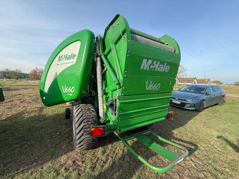 McHale V660 változókamrás körbálázó eladó
