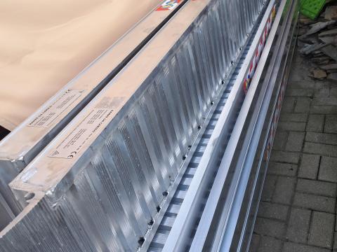 Aluminium rámpa