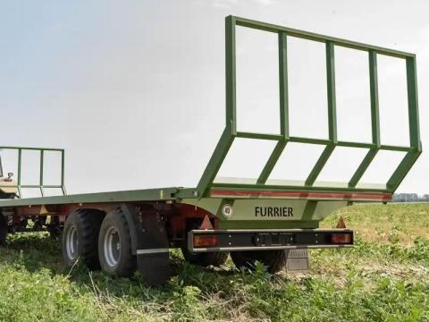 Furrier H 180 bálaszállító pótkocsi