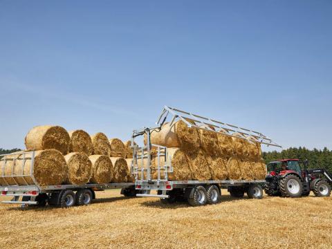 Fliegl DPW 180 B SA bálaszállító pótkocsi