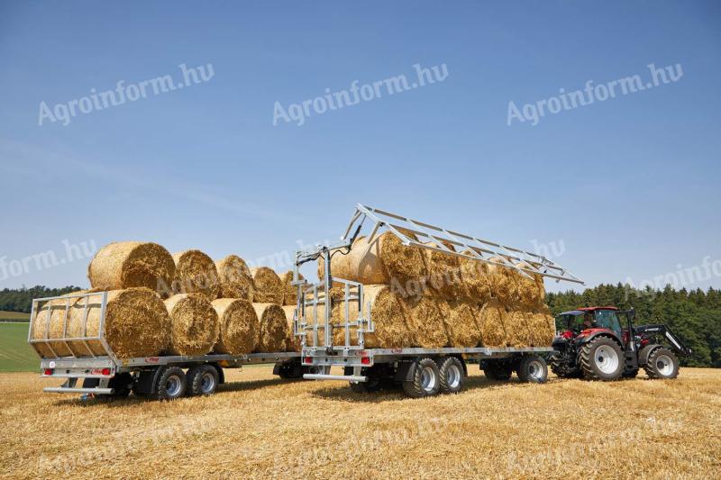 Fliegl DPW 180 B SA bálaszállító pótkocsi