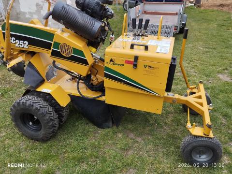 Vermeer SC 252-es tuskómaró