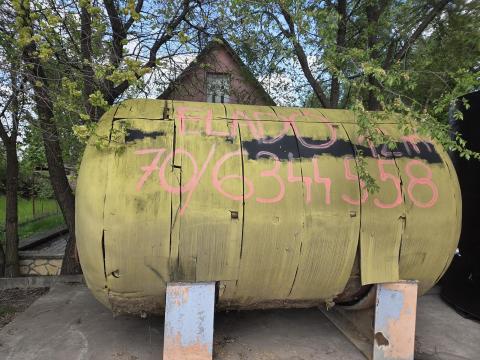 Acéltartály eladó