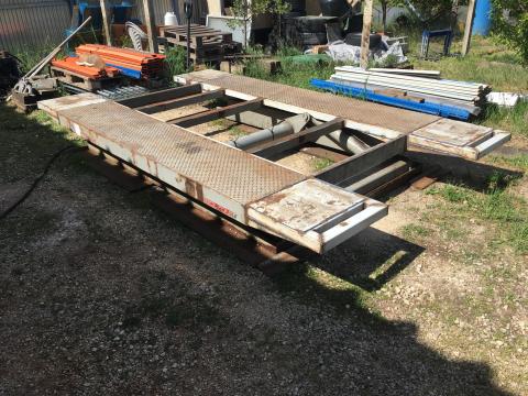 Hidraulikus ollós emelő asztal 3T-s autó stb