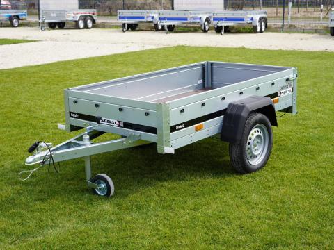 Áprilisi akcióval - új 2x1m-es SEBAL utánfutó forgalomba helyezve - bruttó 390.000 Ft