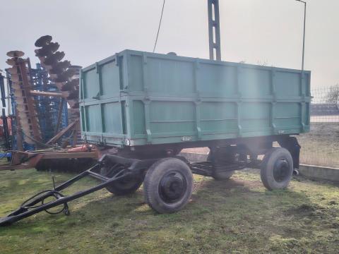 MBP 6,5 tonnás 2 irányban billenős pótkocsi