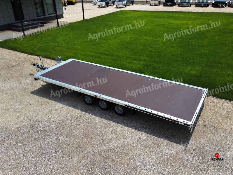Akciós új SEBAL - GT 600 autószállító utánfutó (3500kg) most csak bruttó 2.790.000 Ft