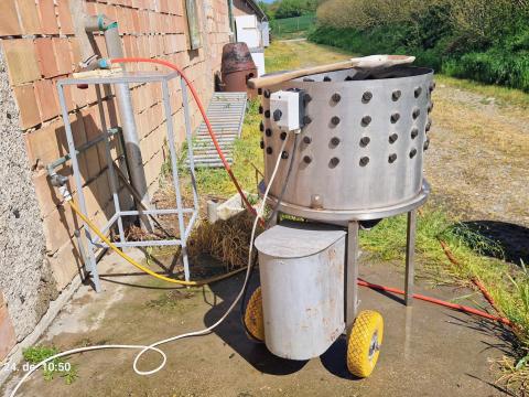 Csirke kopasztógép eladó