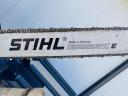 Egyedi fejlesztésű láncfűrész görgős platformmal - 970 mm Stihl Duromatic láncvezető