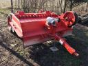 1,5 m vízszintes tengelyű vontatott szártépő,  mulcsozó eladó