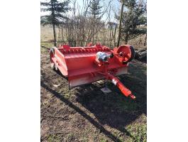 1,5 m vízszintes tengelyű vontatott szártépő,  mulcsozó eladó