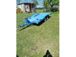 Tréler autószállító utánfutó 1500 kg