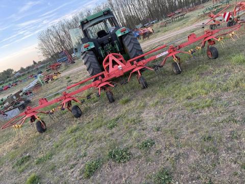 AGRAM 6,9 m-es rendterítő, rendkezelő