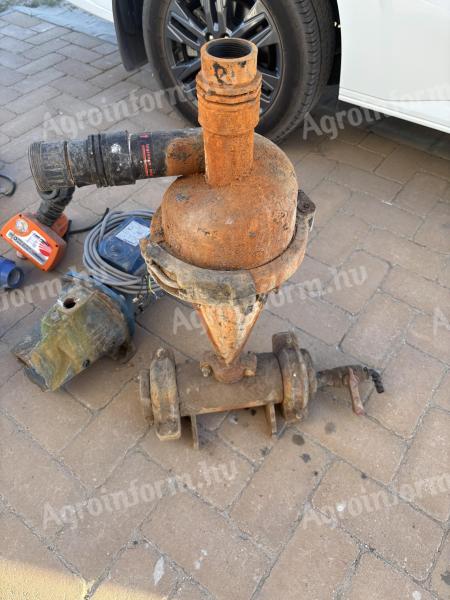 AlfaTurbo 2"-os hidrociklonos homokülepítő szűrő 170-300 l/perc homokszűrő