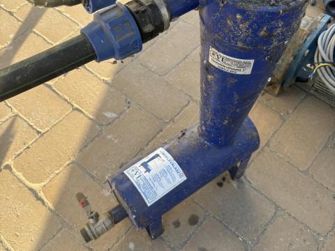 VL H80 homokleválasztó ciklon 1"-os (hidrociklon) homokszűrő