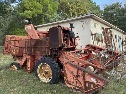 Parcella kombájn Köla Combi Special - oldtimer