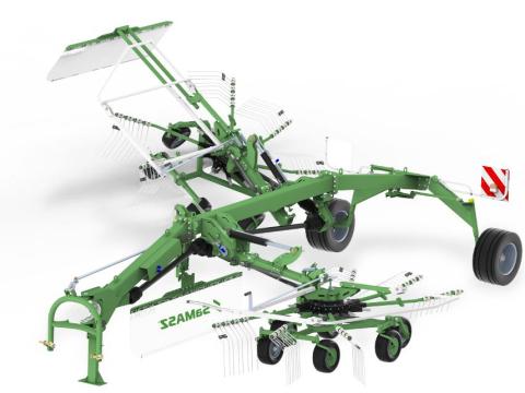 Samasz TANGO 730 rendsodró-Royal Traktor