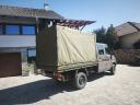 Eladva! Méhész, erdész, vadászautó – német katonai Bundeswehr Mercedes Sprinter 4x4, fix platós, honvédségi