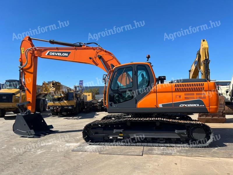 Develon DX220 LCA / 2025 / 60 üzemóra / Lízing 20%-tól