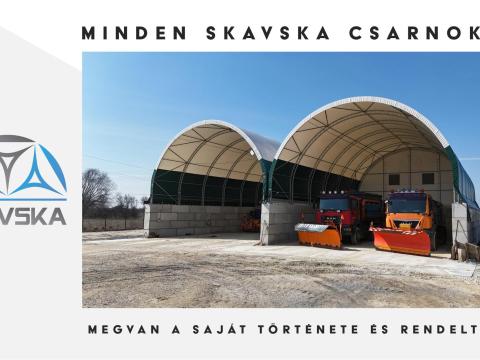 Skavska sátorcsarnok szolgáltatást nyújtó cégek számára