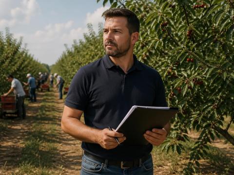 Alkalmi munkatárs - gyümölcsösben