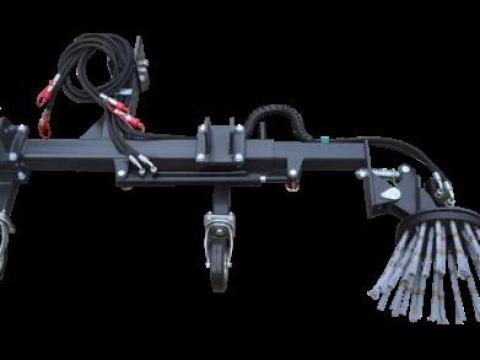 Új Metal-Technik Gyomeltávolító kefe (oldalkefe kemény felületekhez) 1961-2359 mm munkaszélességgel